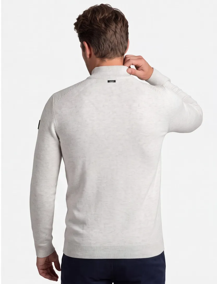 Vanguard normale fit trui wit katoen