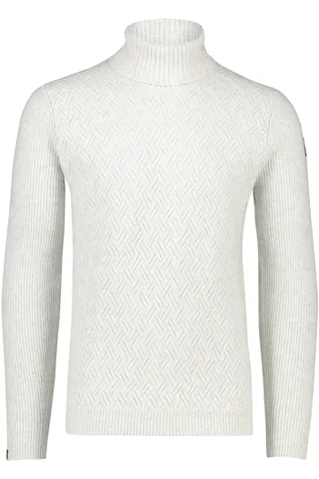 Vanguard Coltrui Vanguard katoen normale fit wit structuur