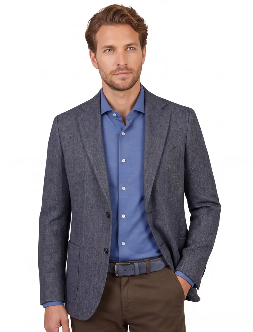 Dressler Shaped Fit colbert navy