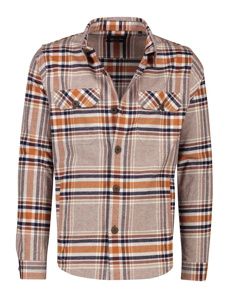 Portofino Regular Fit Overshirt oranje