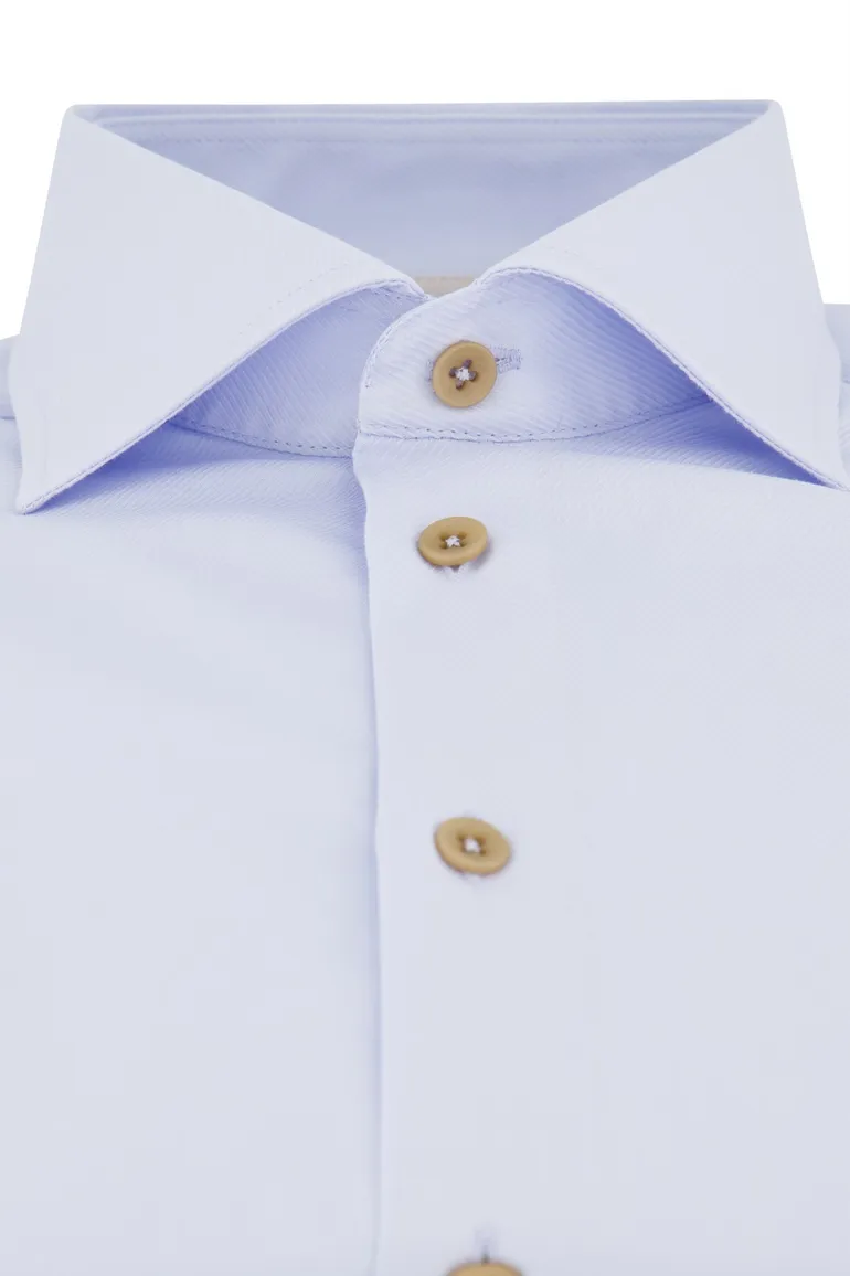 Ledub Overhemd lichtblauw modern fit