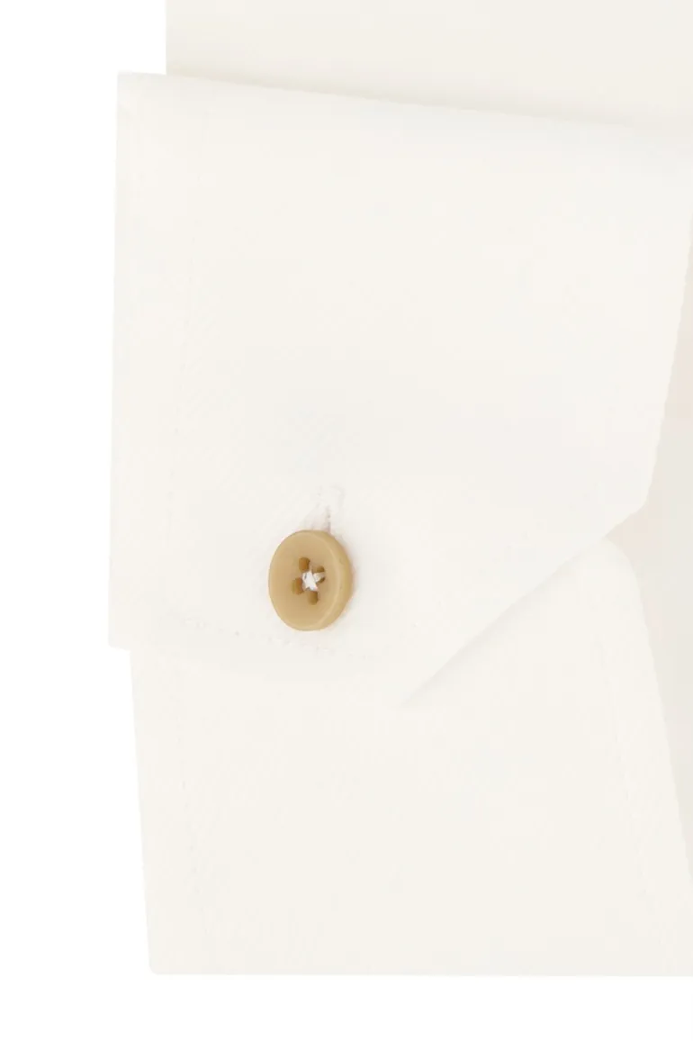 Ledub overhemd modern fit spierwit mouwlengte 7
