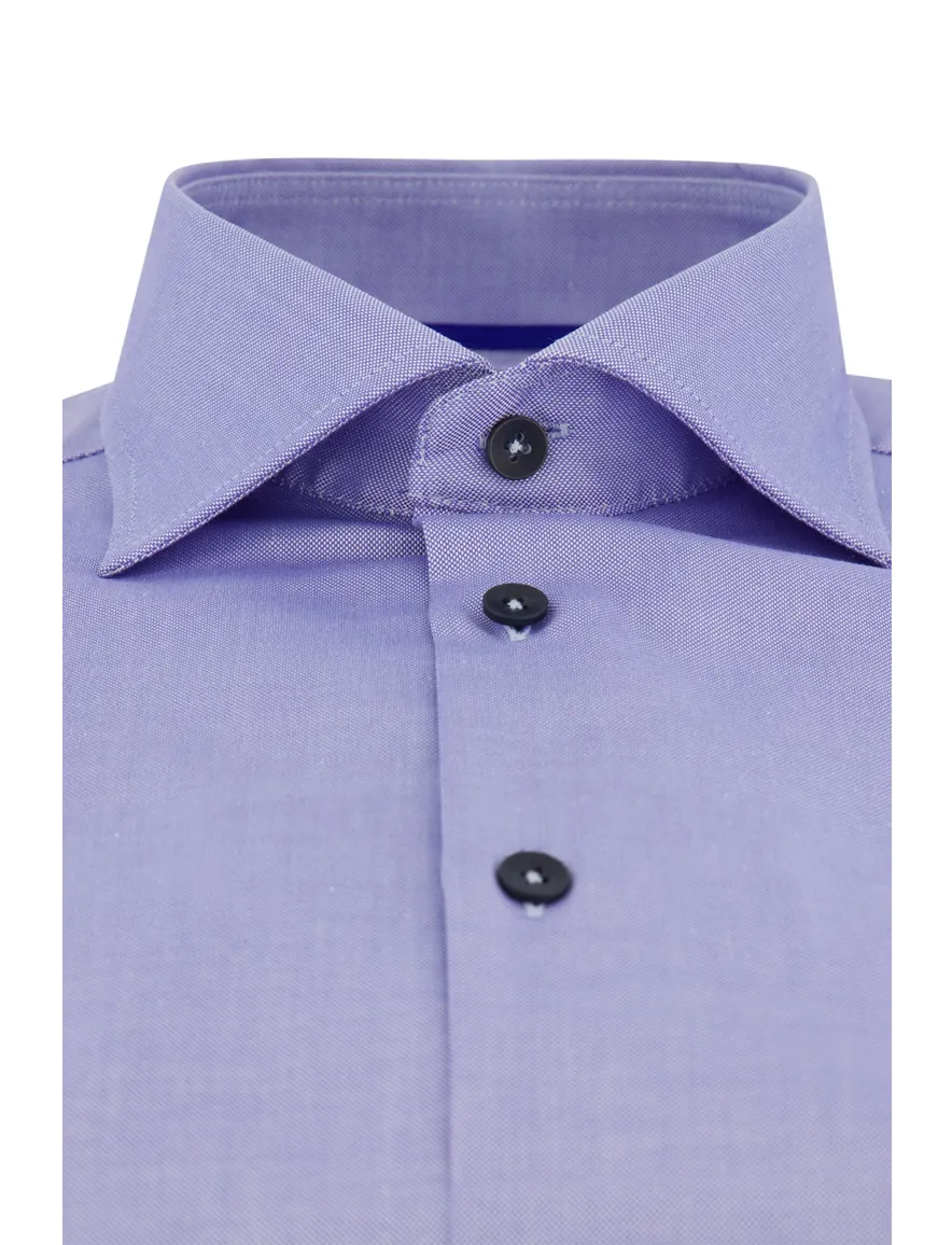 Ledub Overhemd blauw modern fit