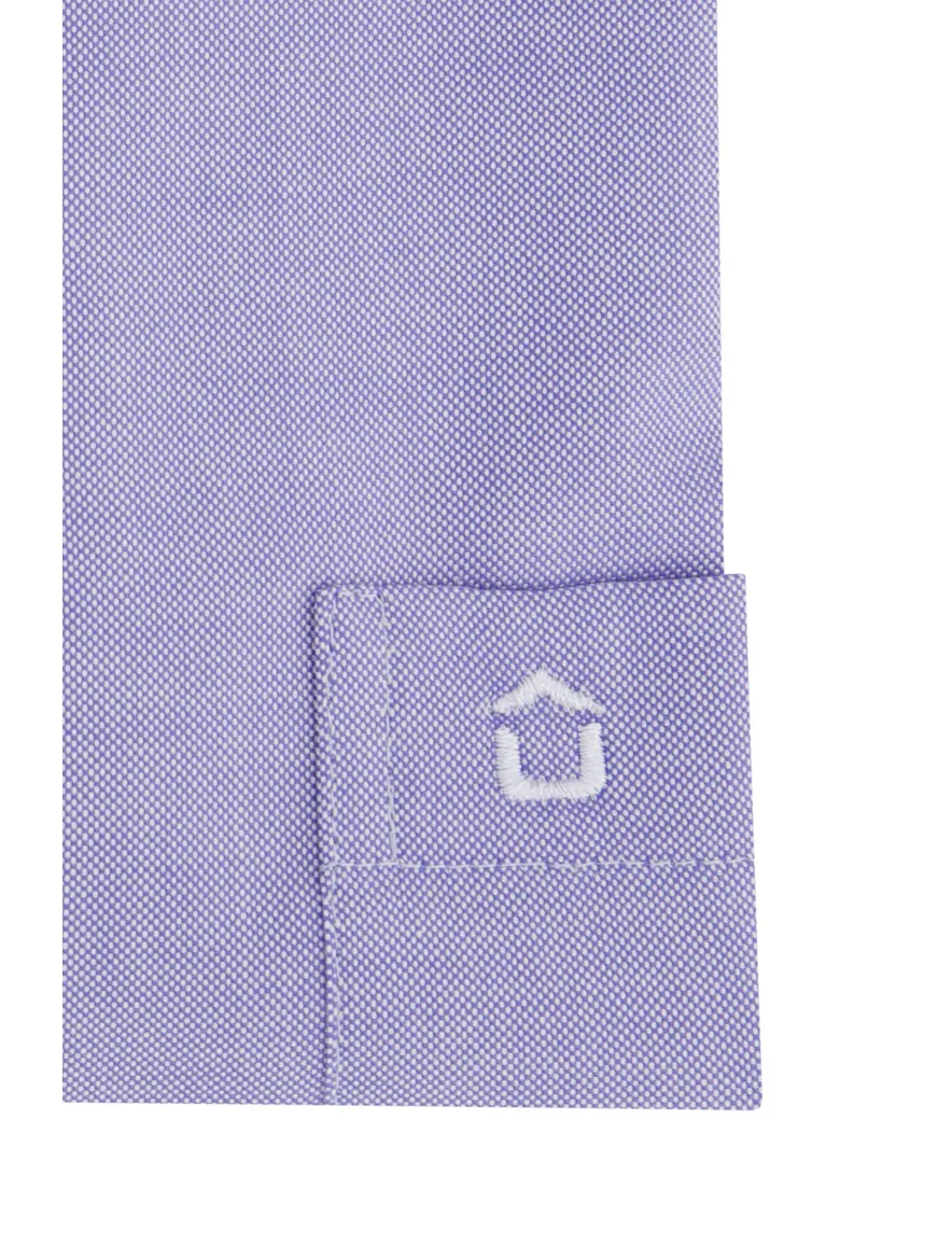 Ledub Overhemd blauw modern fit