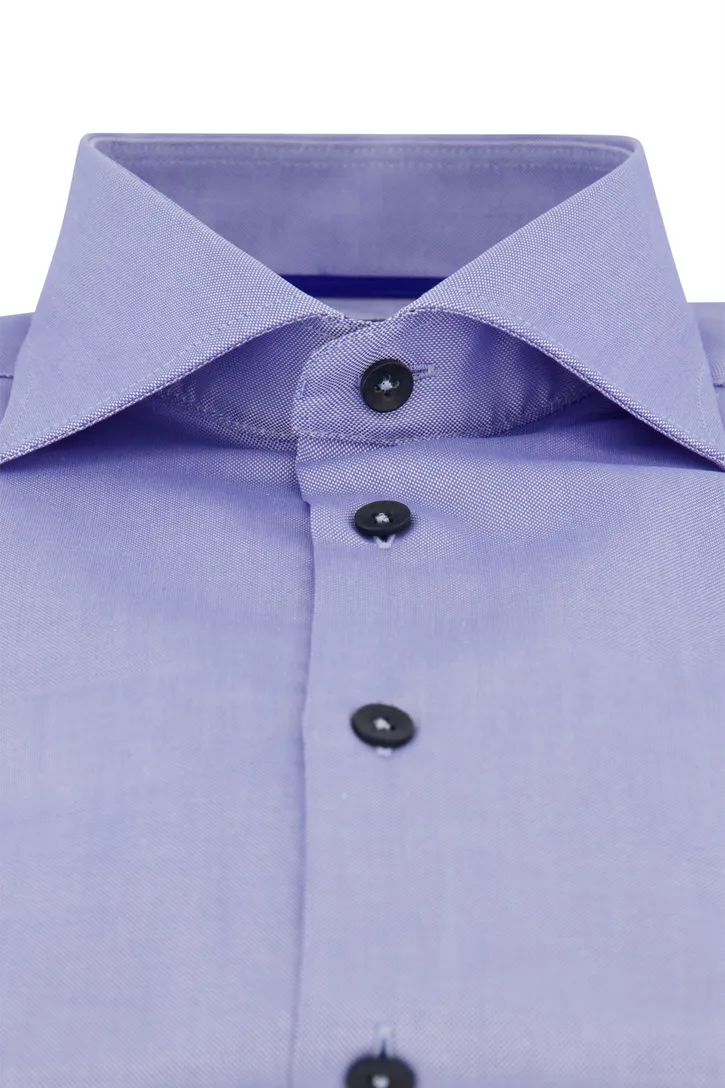 Ledub Modern Fit blauw 100% katoen