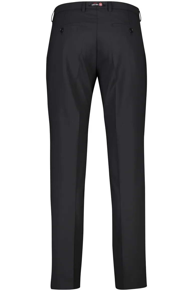 Club of Gents pantalon zwart effen