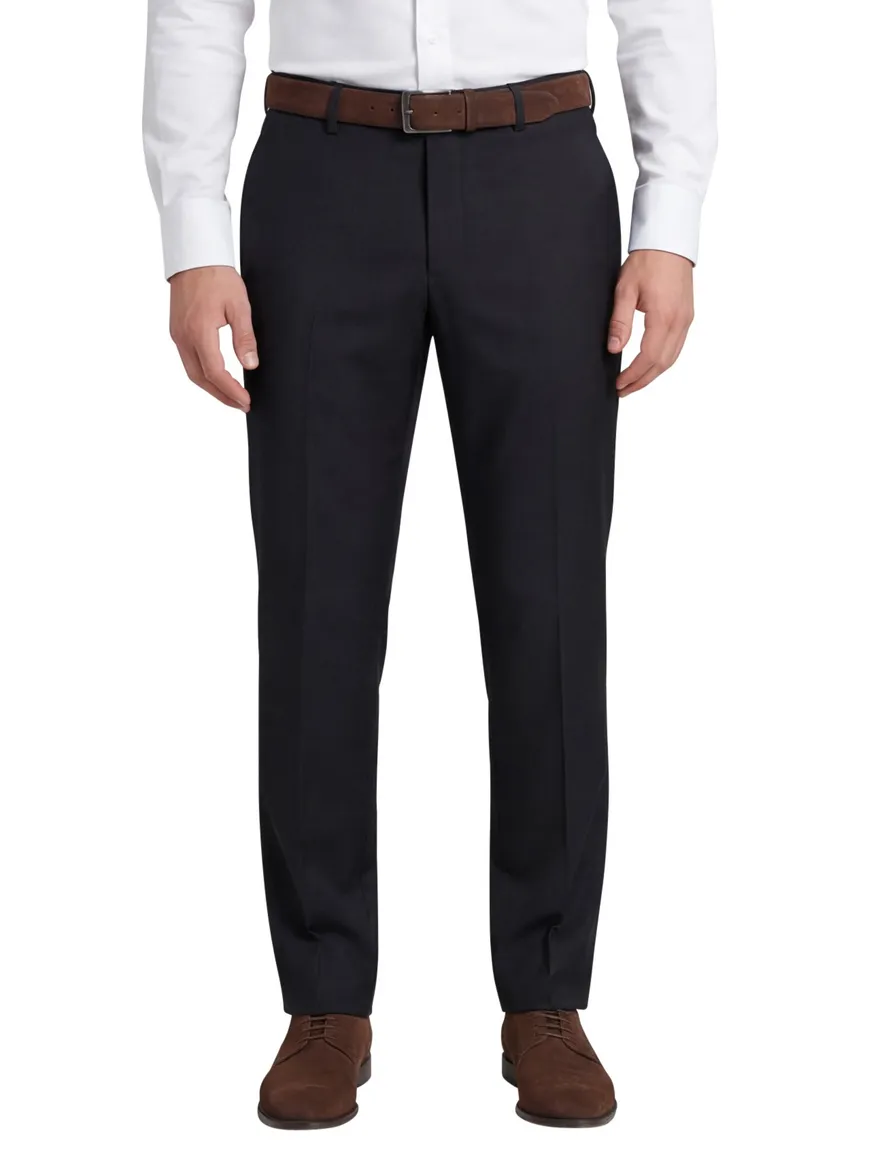 Club of Gents pantalon zwart effen