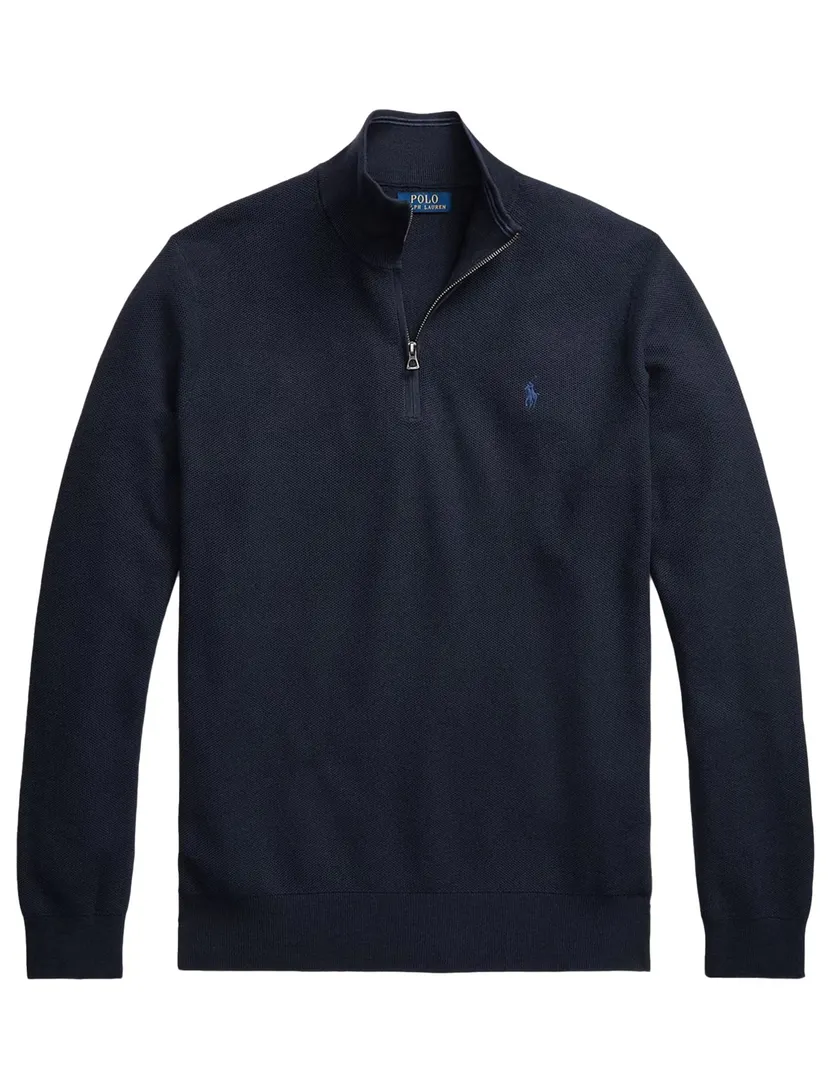Polo Ralph Lauren big & tall trui navy katoen normale fit