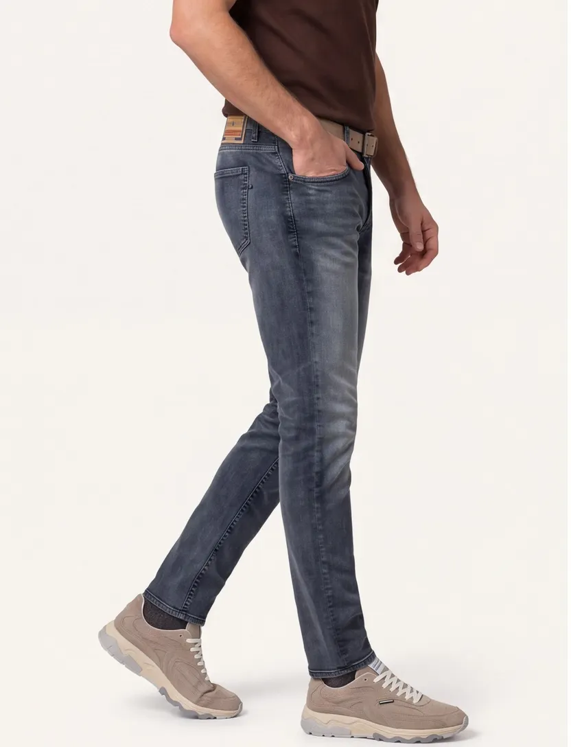 Diesel jeans D-strukt donkerblauw effen denim normale fit