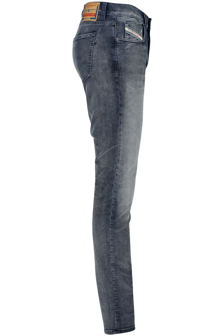 Diesel jeans D-strukt donkerblauw effen denim normale fit