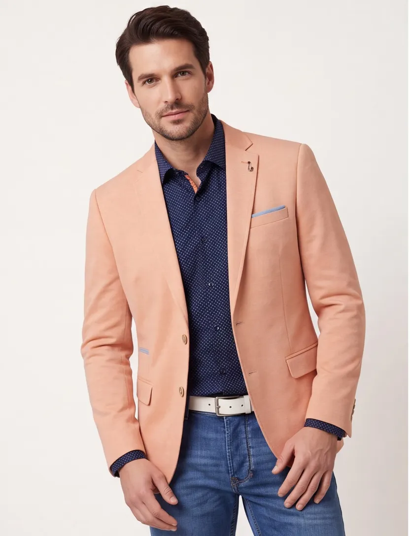 Oranje Slim fit A Fish Named Fred colbert