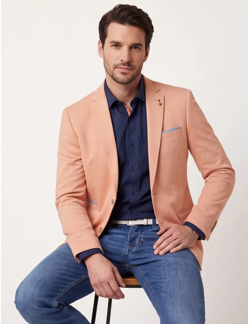 Oranje Slim fit A Fish Named Fred colbert