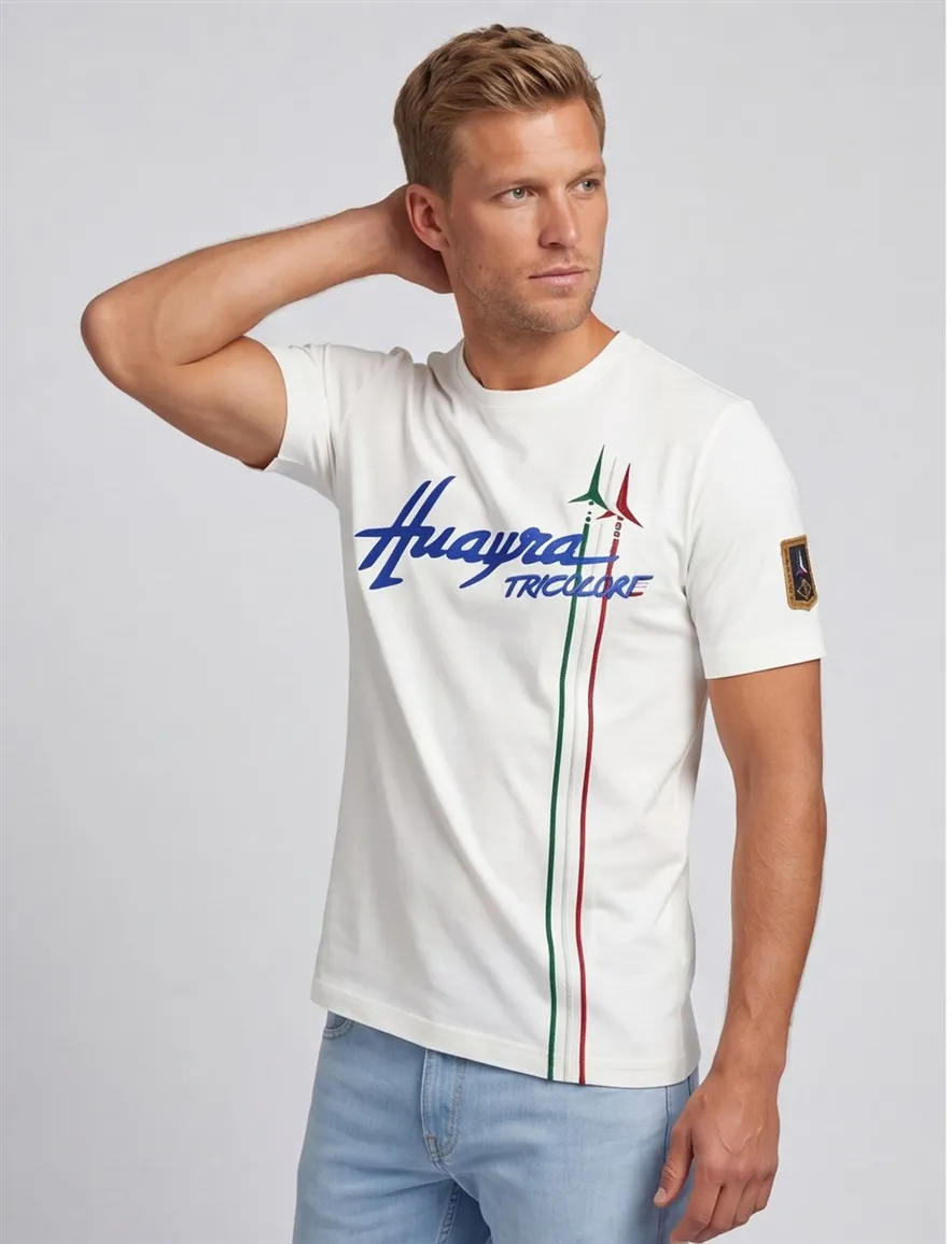 Aeronautica Militare t-shirt wit katoen