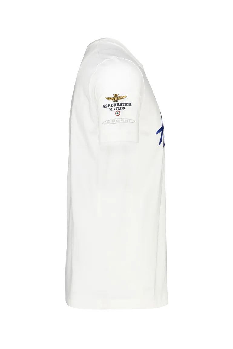 Aeronautica Militare t-shirt wit katoen