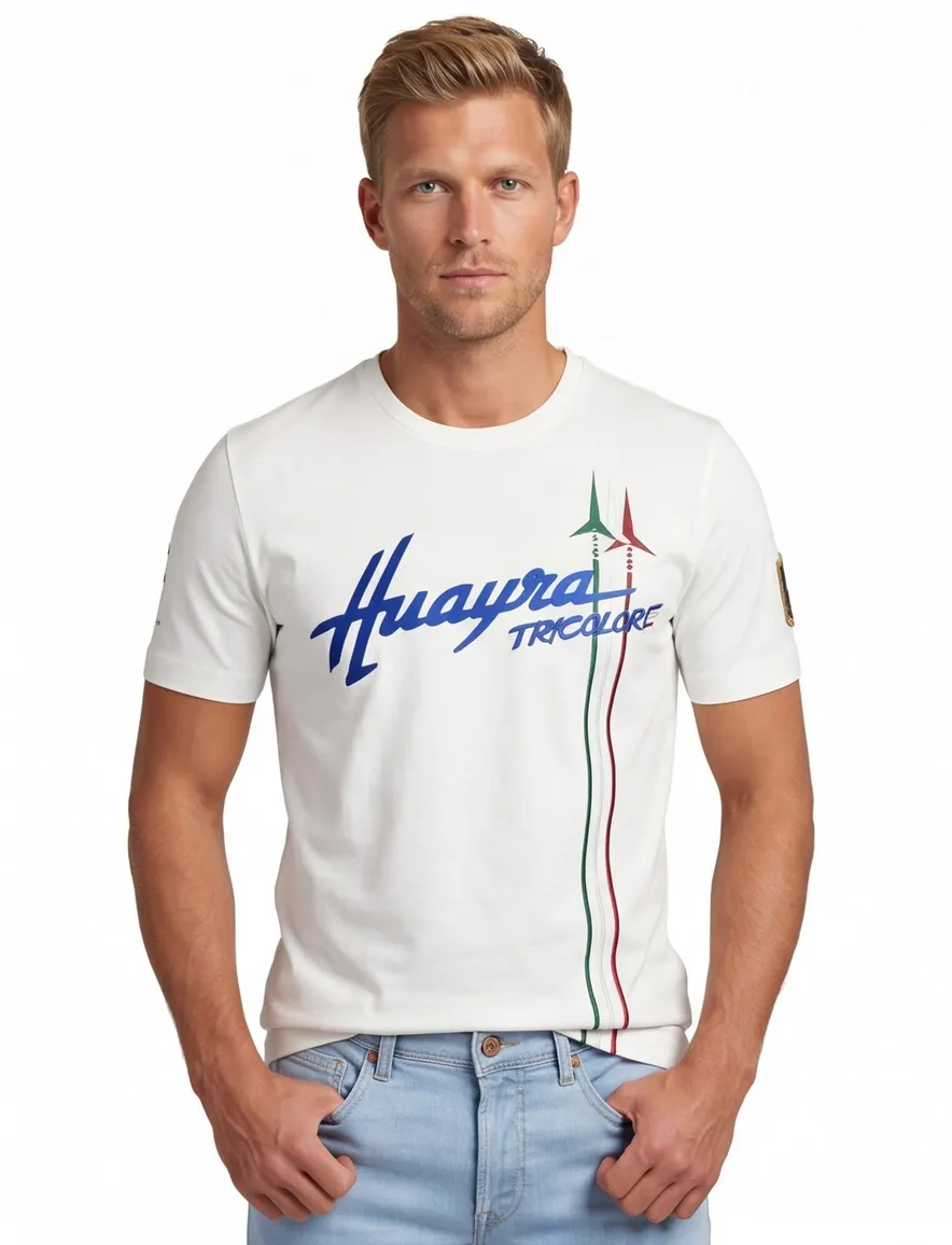 Aeronautica Militare t-shirt wit katoen