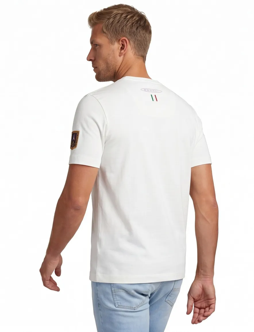 Aeronautica Militare t-shirt wit katoen