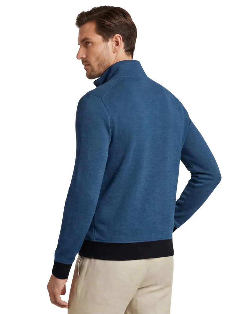katoenen Baileys vest donkerblauw