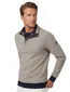 Baileys sweater beige en zwart met rits