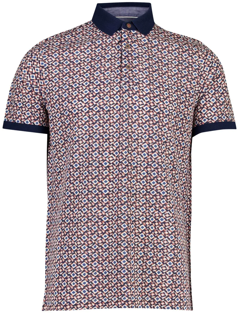 Poloshirt Baileys rood pique