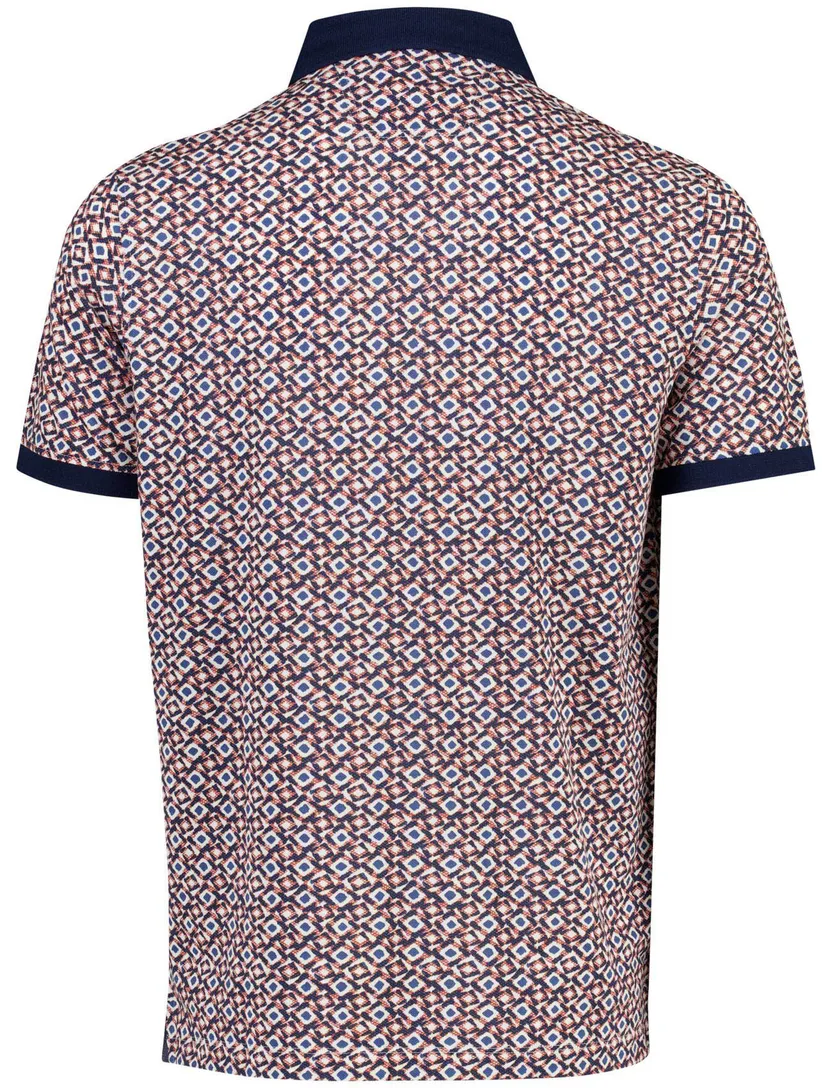 Poloshirt Baileys rood pique