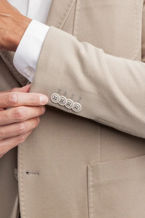 Blue Industry colbert beige effen