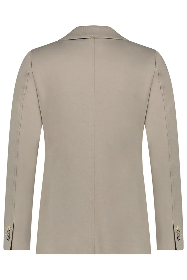 Blue Industry colbert beige effen