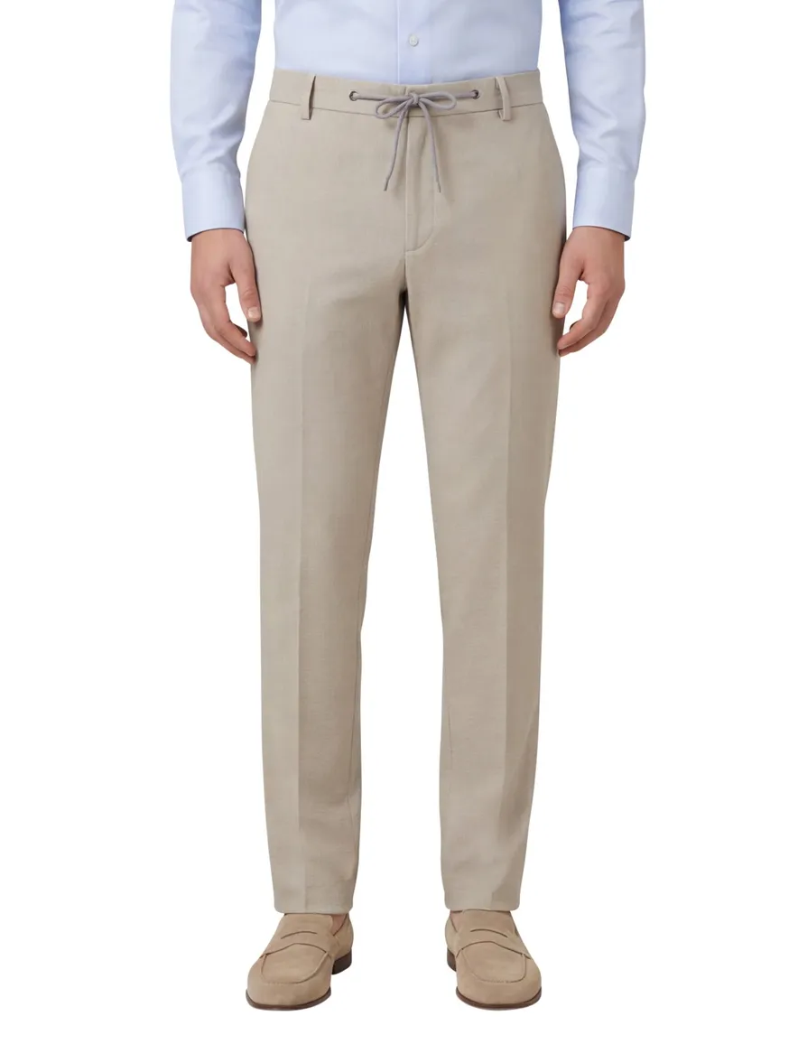 Blue Industry pantalon beige effen