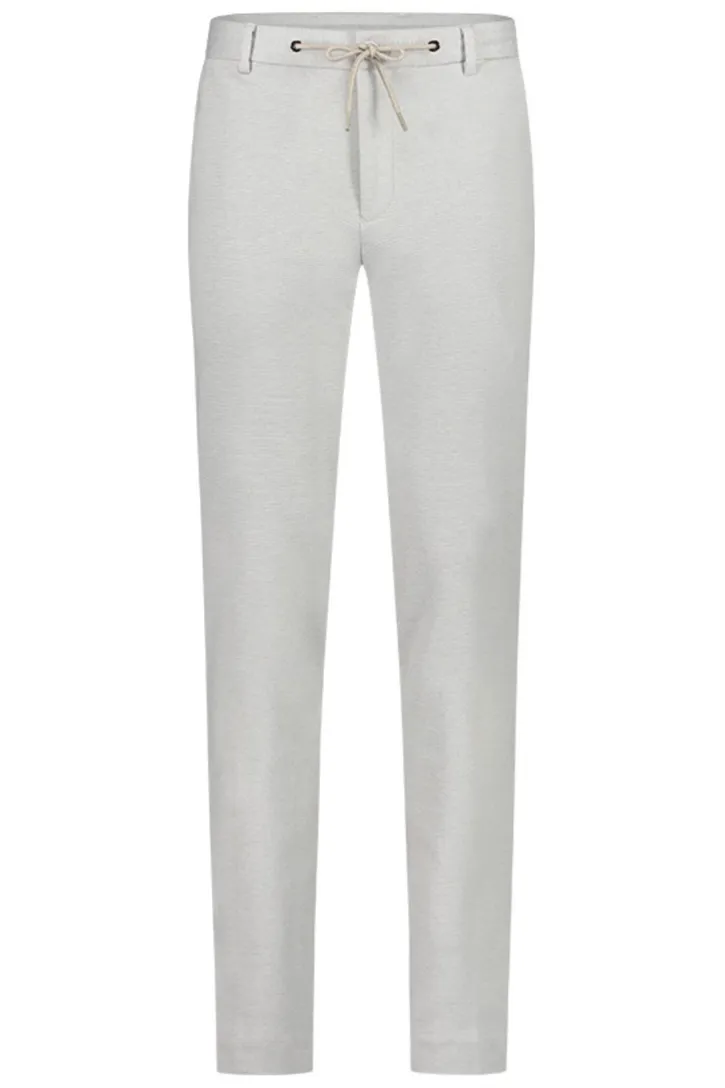 Blue Industry pantalon wit effen
