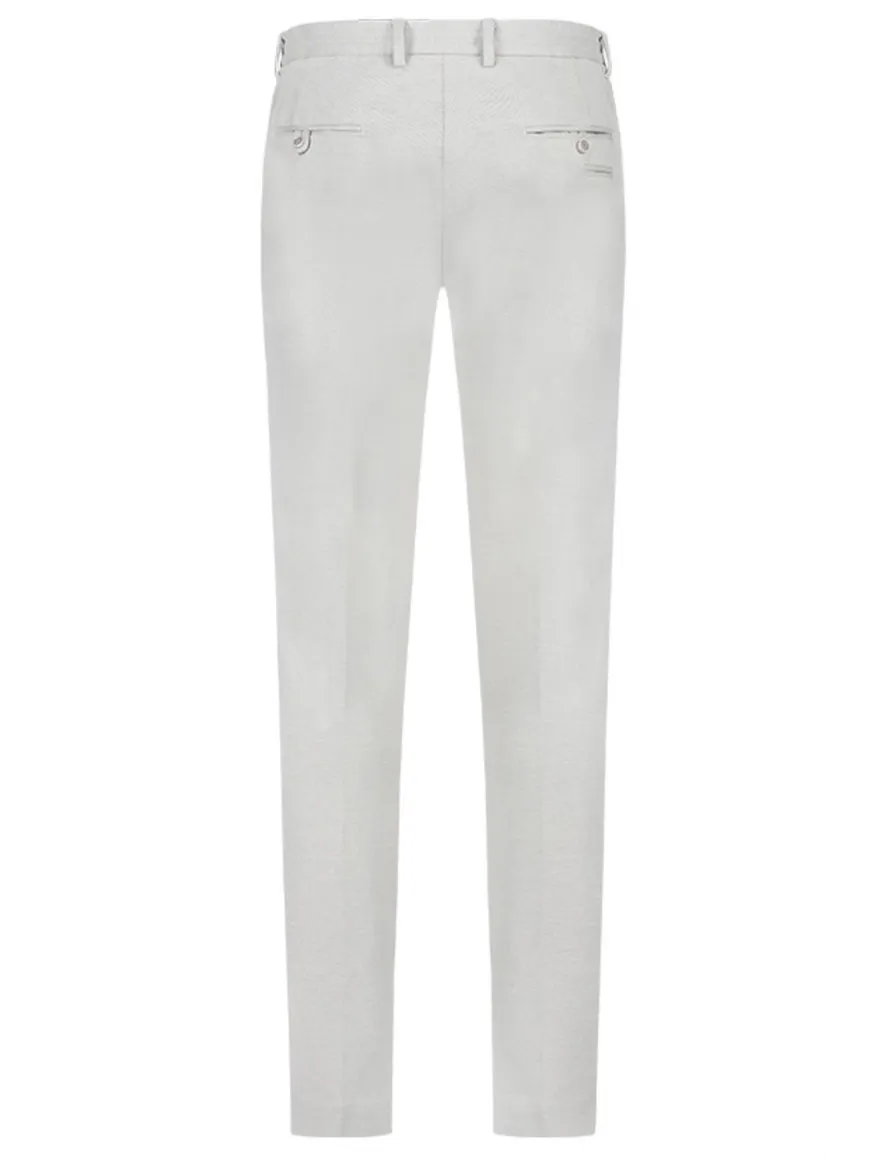 Blue Industry pantalon wit uni