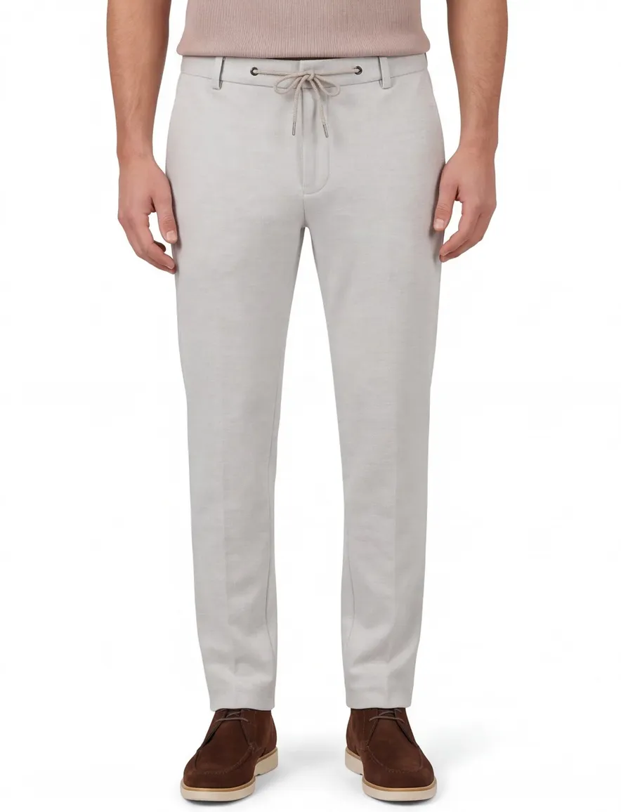 Blue Industry pantalon wit uni