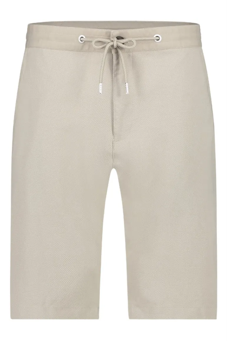 Blue Industry bermuda beige effen
