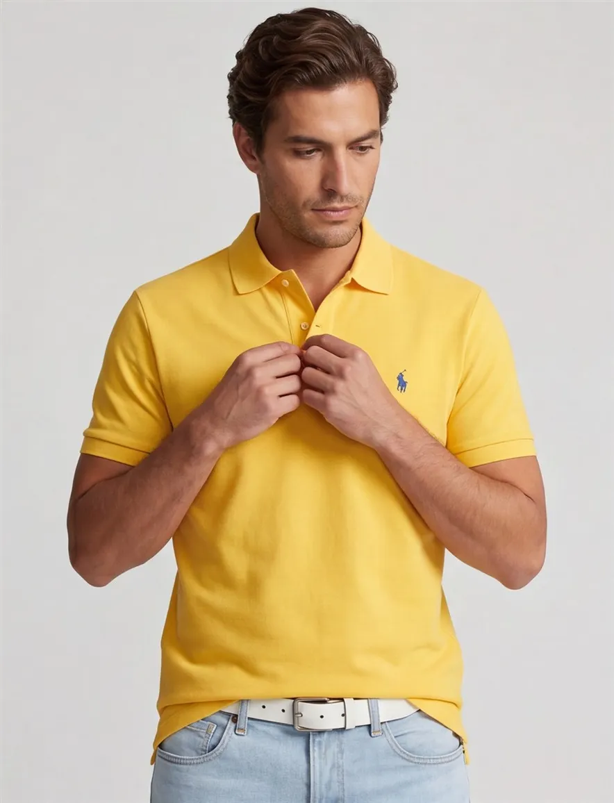 Polo Ralph Lauren poloshirt geel