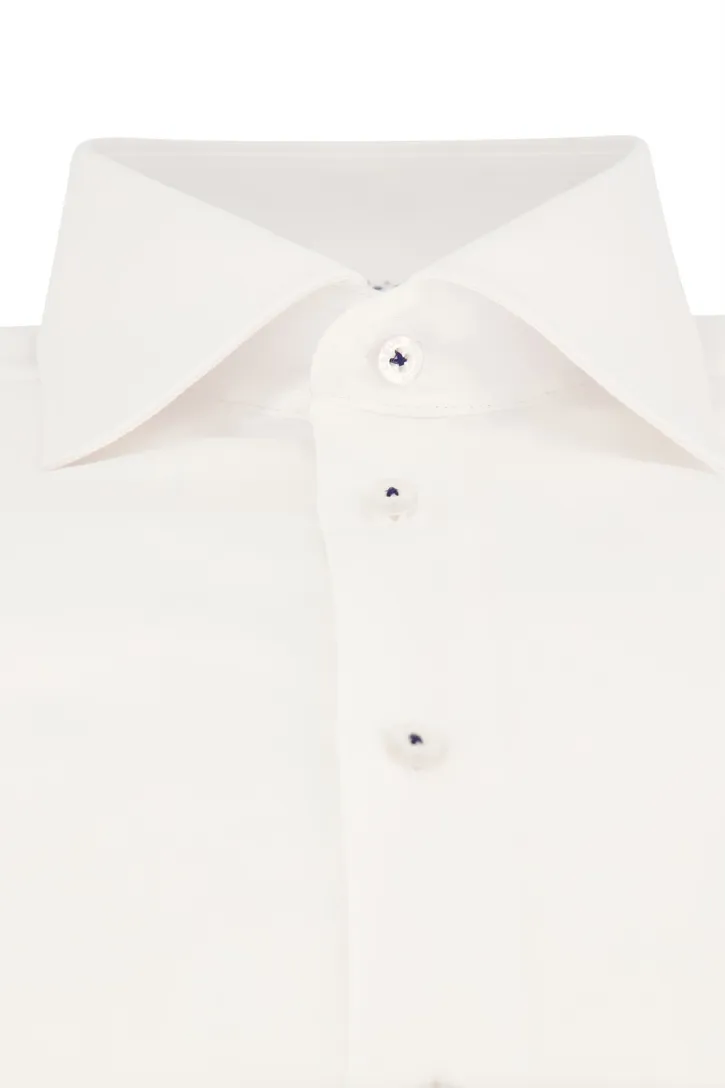 Wit Ledub overhemd modern fit
