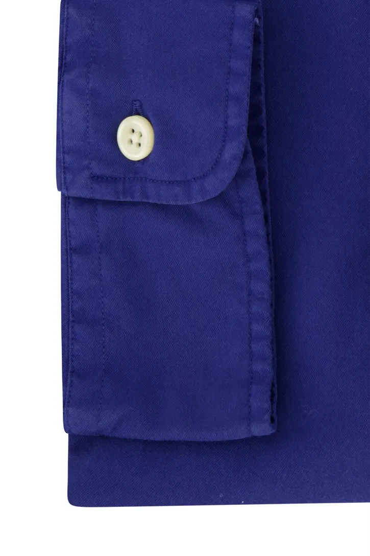 Polo Ralph Lauren overhemd blauw katoen regular fit