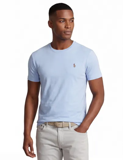 Polo Ralph Lauren Polo Ralph Lauren t-shirt lichtblauw slim fit