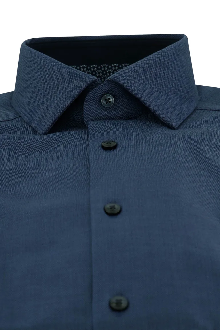 Olymp overhemd navy modern fit