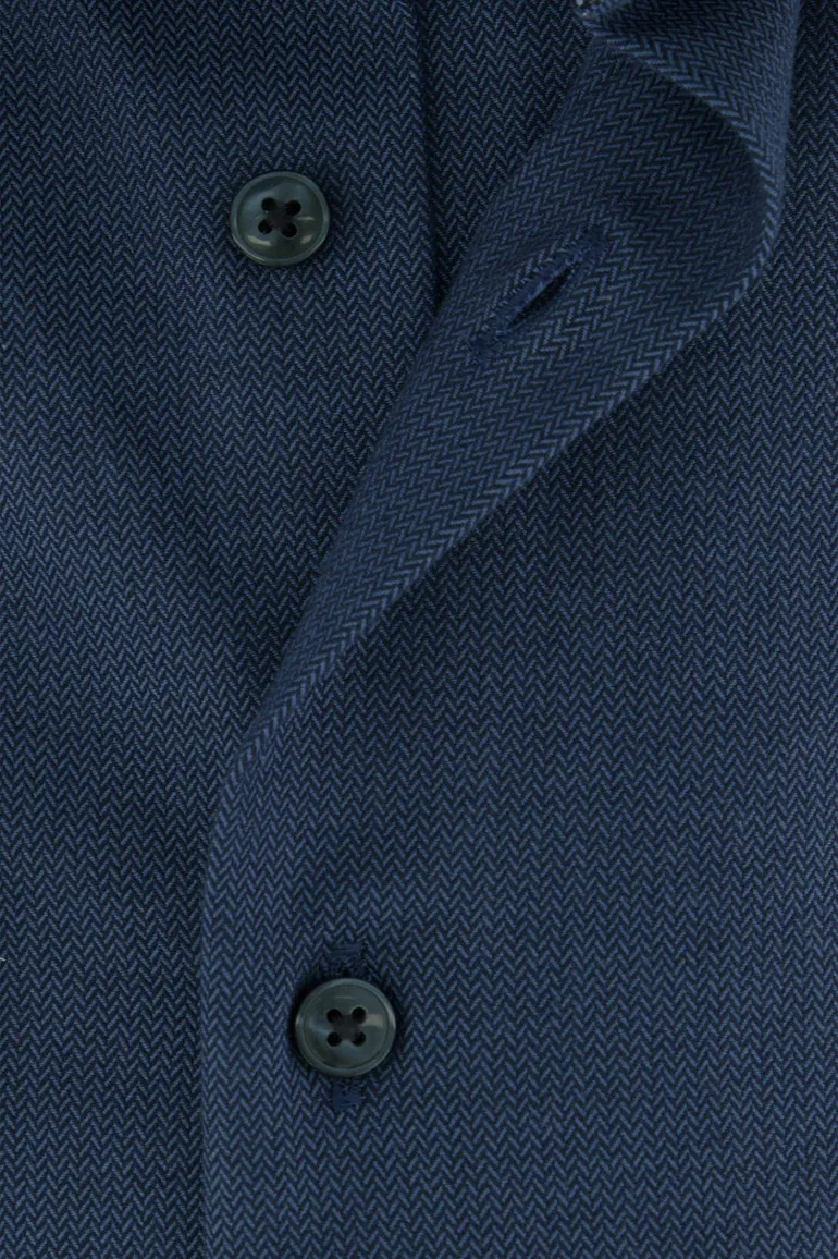 Olymp overhemd navy modern fit