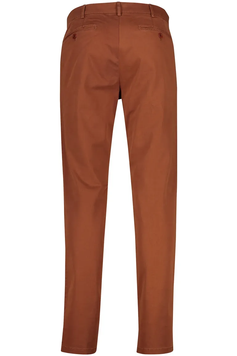 Meyer katoenen broek Rio bruin