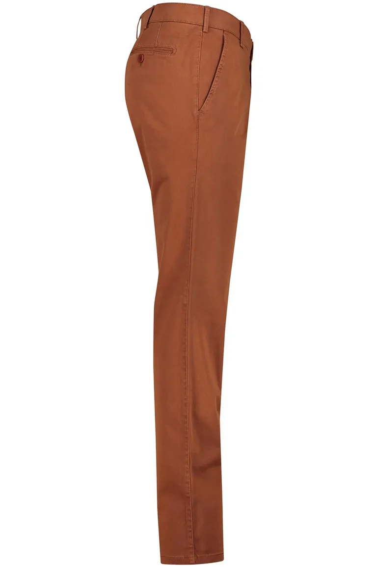 Meyer katoenen broek Rio bruin