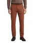 Meyer broek chino Rio bruin effen katoen