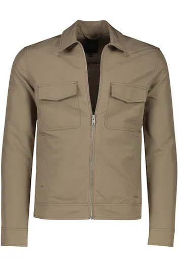 Elvine Elvine zomerjas dubbele borstzak camel Kristoffer normale fit