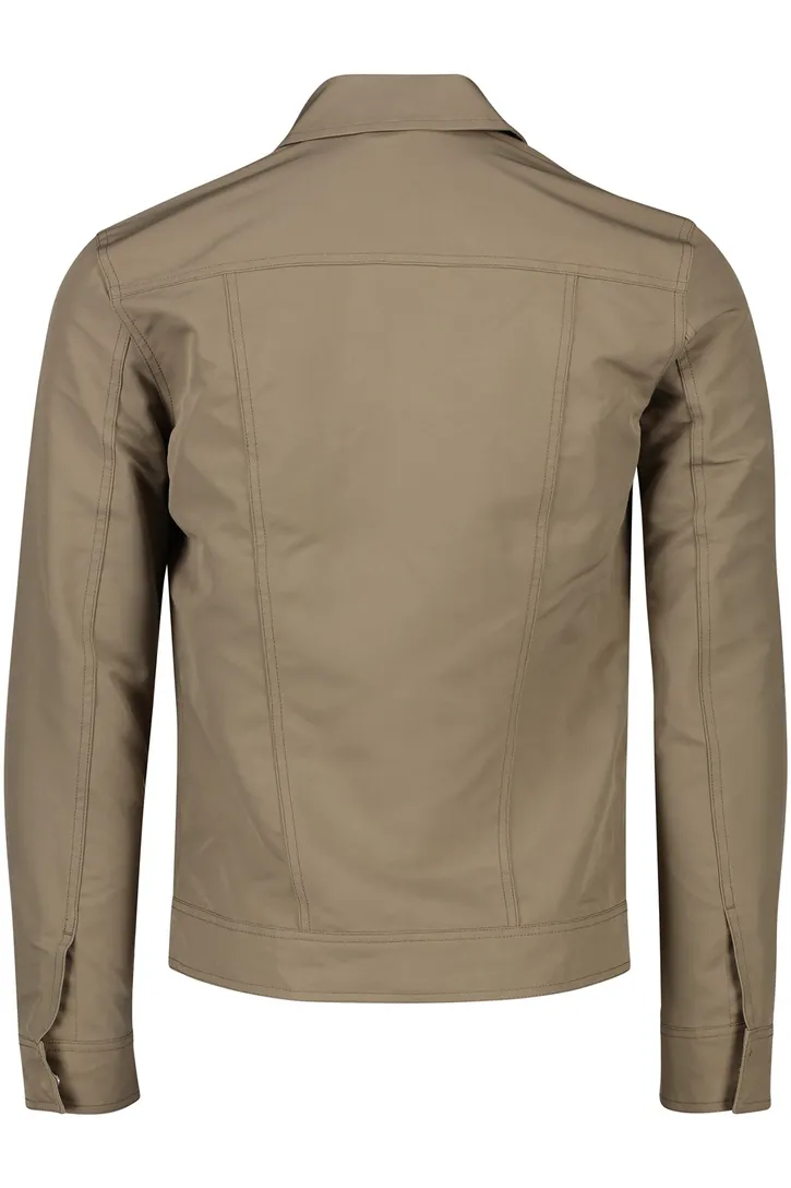Elvine zomerjas dubbele borstzak camel Kristoffer normale fit