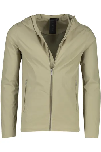 Elvine Elvine zomerjas groen waterdicht normale fit capuchon