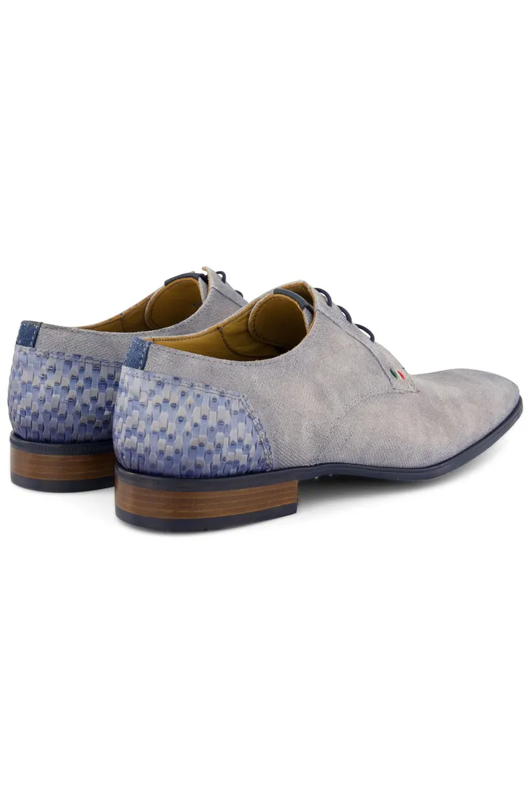 Giorgio veterschoenen grijs structuur