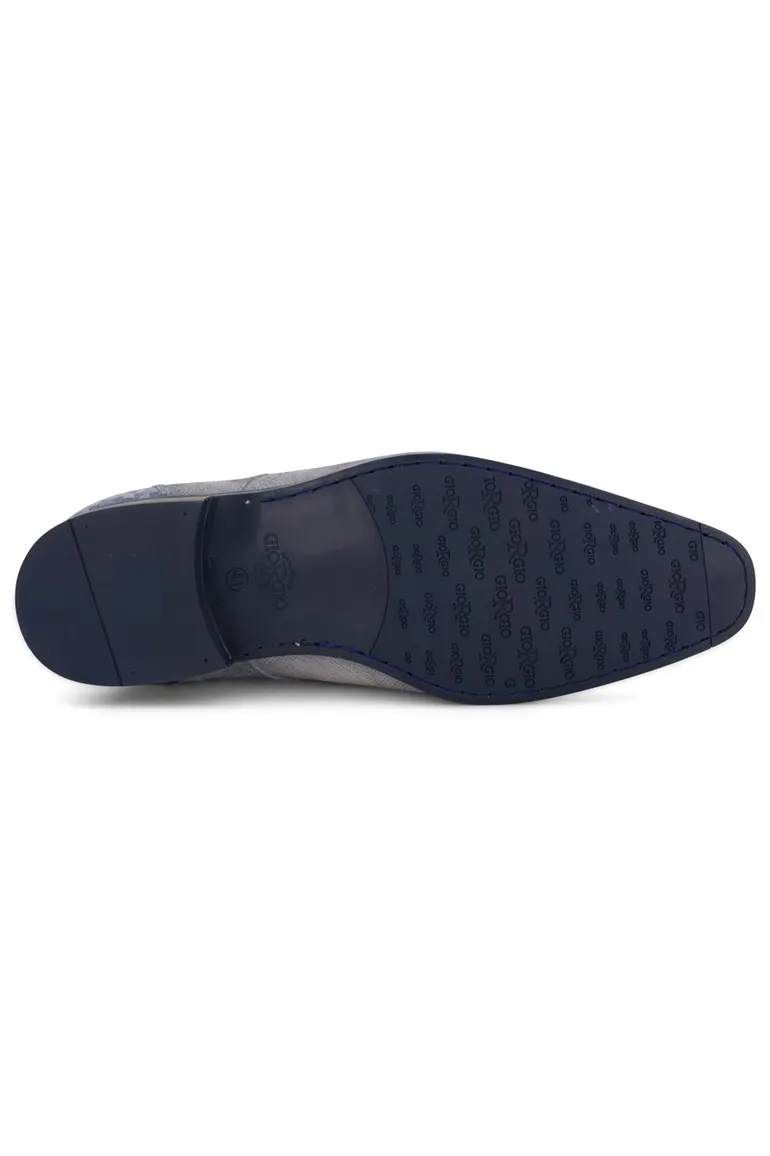 Giorgio veterschoenen grijs structuur