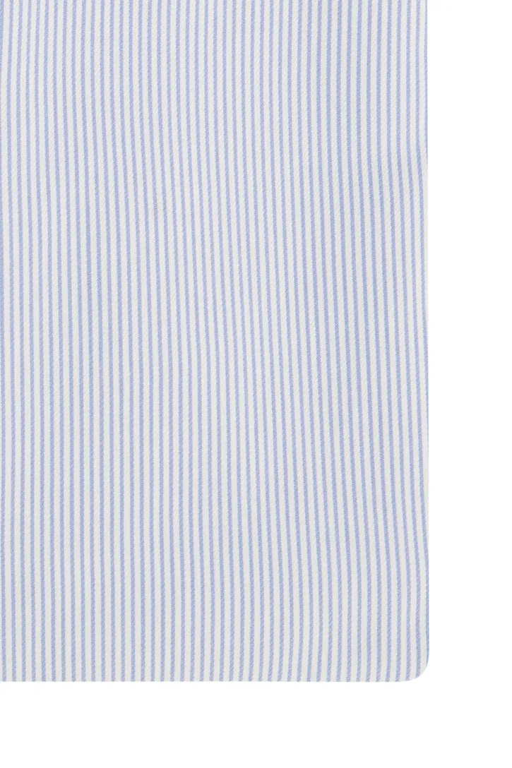 Eterna katoenen overhemd blauw modern fit