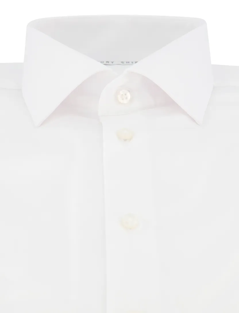 Eterna overhemd wit katoen modern fit