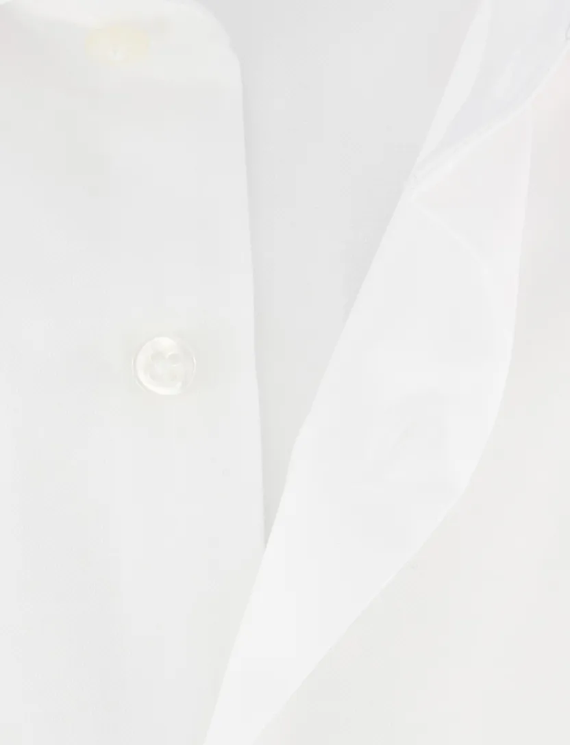 Eterna overhemd wit katoen modern fit