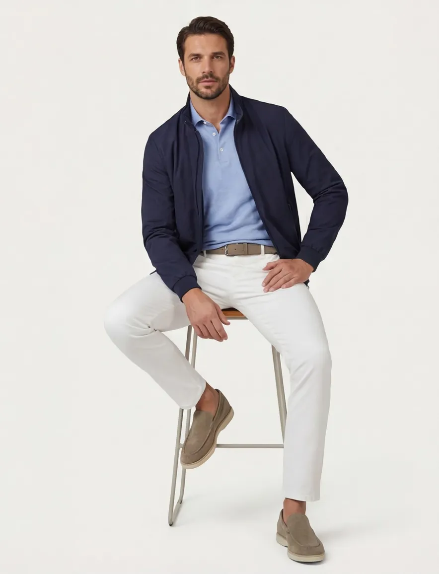 Corneliani zomerjas navy waterafstotend