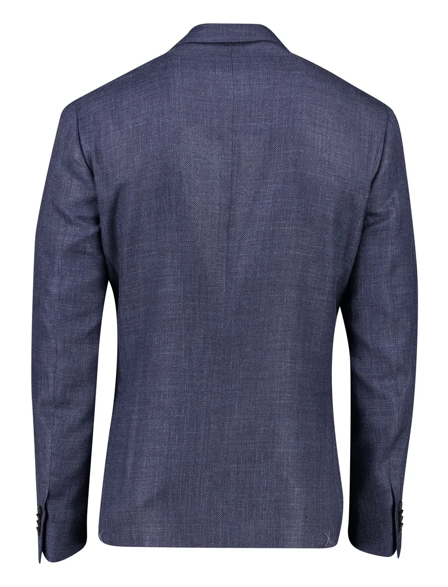 Corneliani colbert donkerblauw gemeleerd
